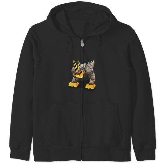 Discover My Singing Monsters character T-Rox Zip Hoodies