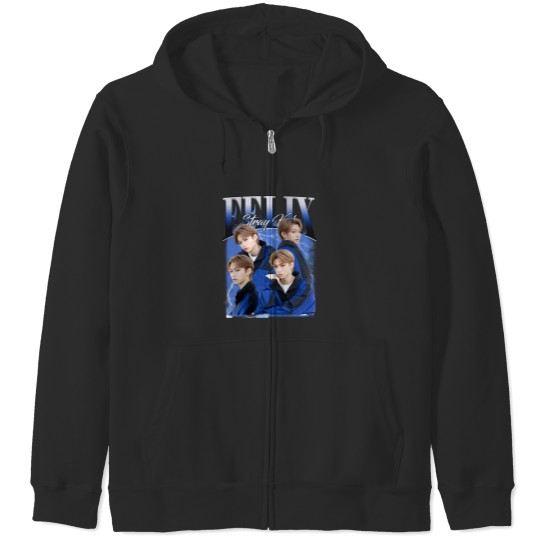 Discover Vintage Stray Kids Felix Lee Zip Hoodies