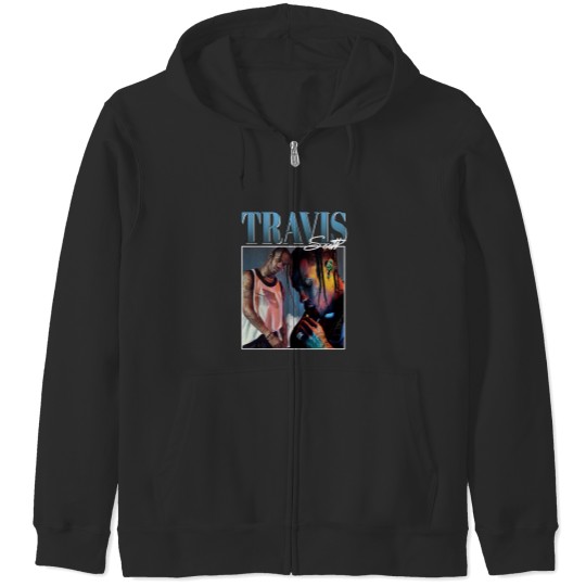 Discover Travis - Printed Zip Hoodies