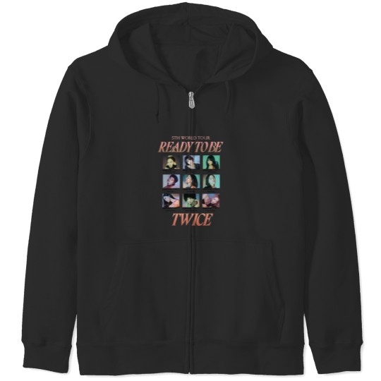 Discover Twice Ready To Be Zip Hoodies, Twice 12th Album Zip Hoodies