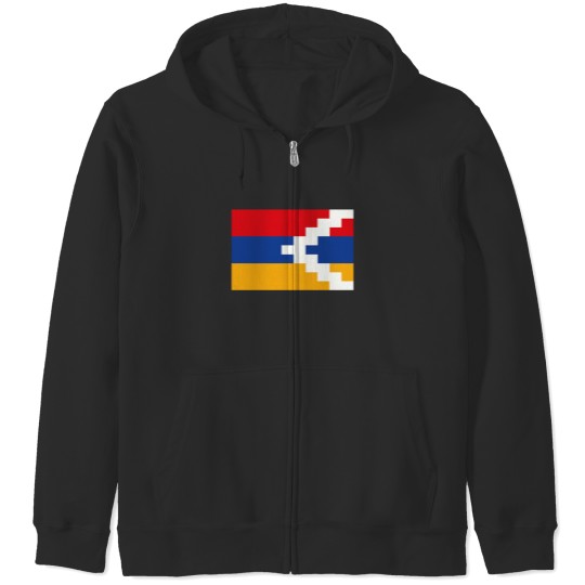 Discover flag artsakh Zip Hoodies