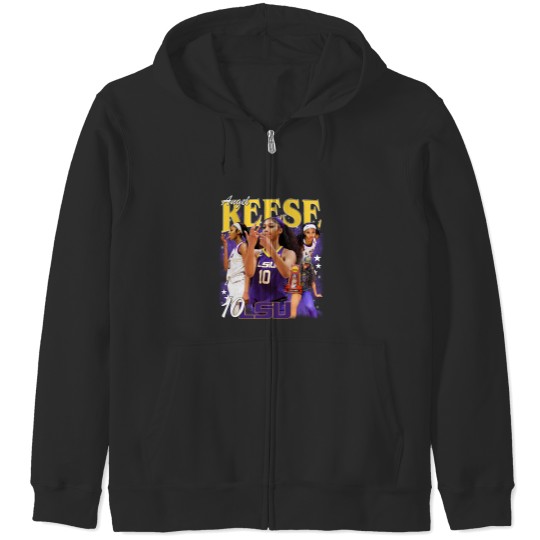 Discover Angel Reese Vintage Zip Hoodies