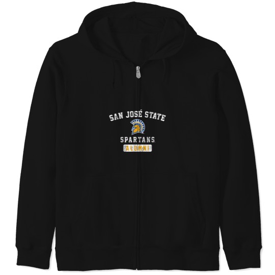Discover san jose state university sjsu spartans alumni with logo Zip Hoodies