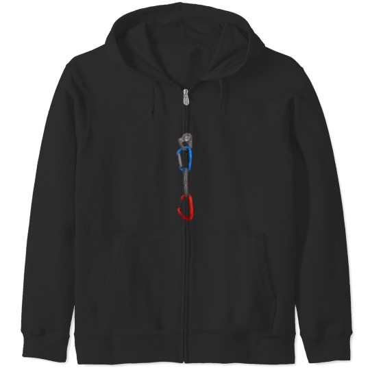 Discover Rock Climbing Sport Climbing Crab Zip Hoodies