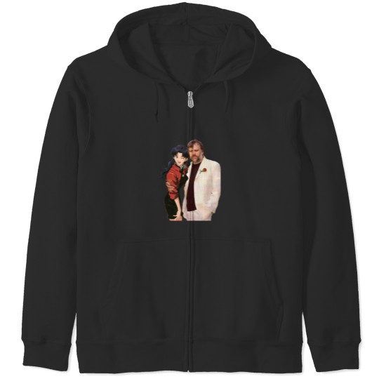 Discover Slavoj Zizek With Waifu Zip Hoodies