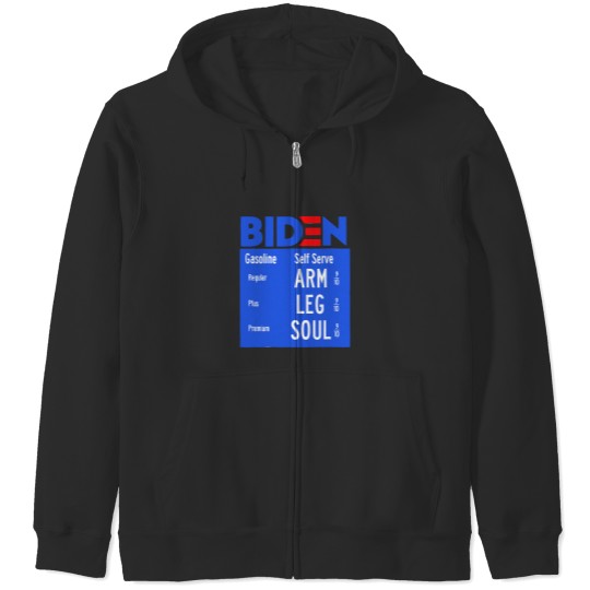 Discover High Prices Inflation Bad Economy Gas Pump Joe Zip Hoodies