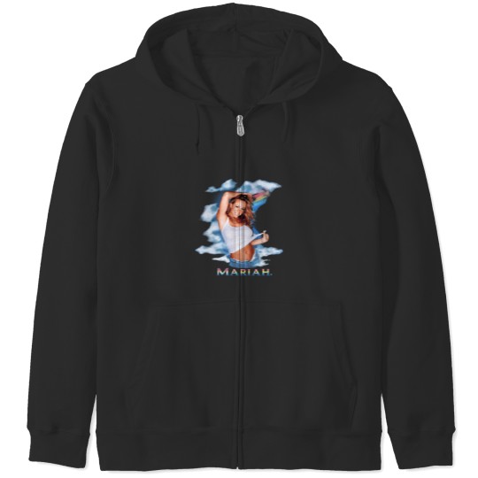 Discover Vintage 2000 Mariah Carey The Rainbow World Tour Zip Hoodies