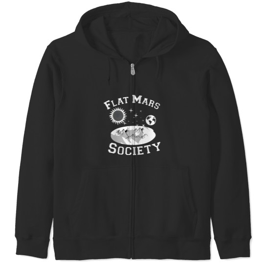 Discover Flat Mars Society - Flat Mars Society - Zip Hoodies
