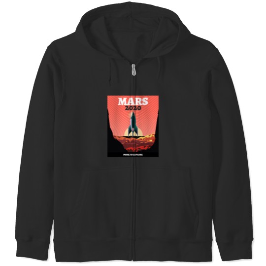 Discover MARS 2020 - Mars - Zip Hoodies