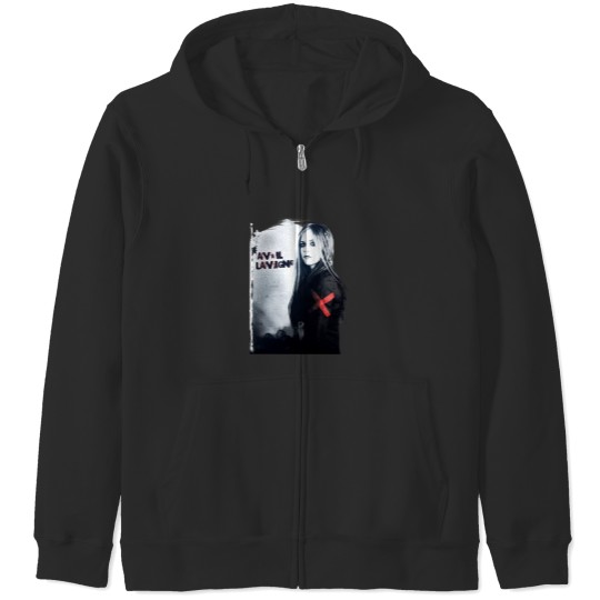 Discover Vintage 2004 Avril Lavigne "Under my Skin" Tour Zip Hoodies