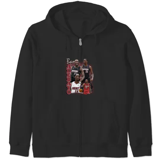 Discover Bam Adebayo Zip Hoodies, basketball Zip Hoodies