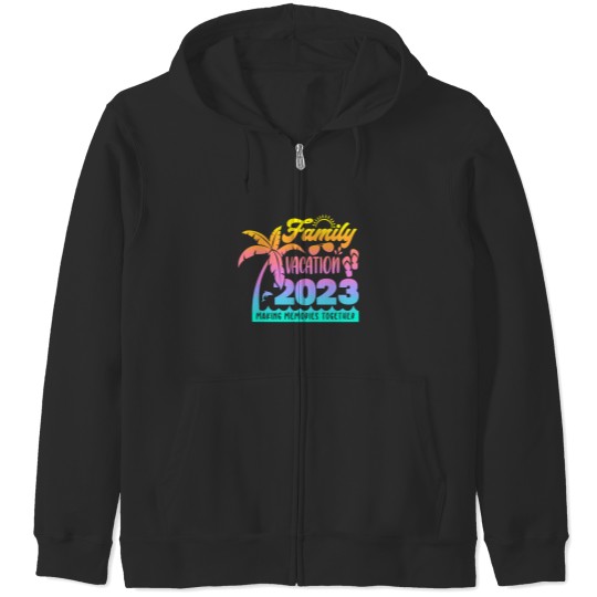 Discover Family Vacation 2023 Zip Hoodie
