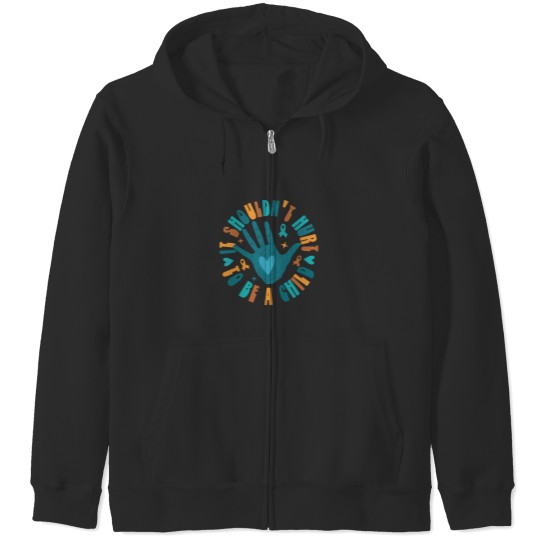 Discover Child Abuse Awareness Zip Hoodies, Domestic Violence Mental Health