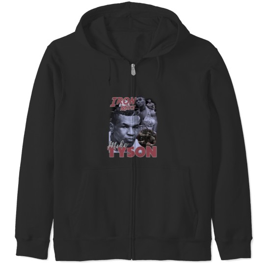 Discover Vintage Iron Mike Tyson Zip Hoodies