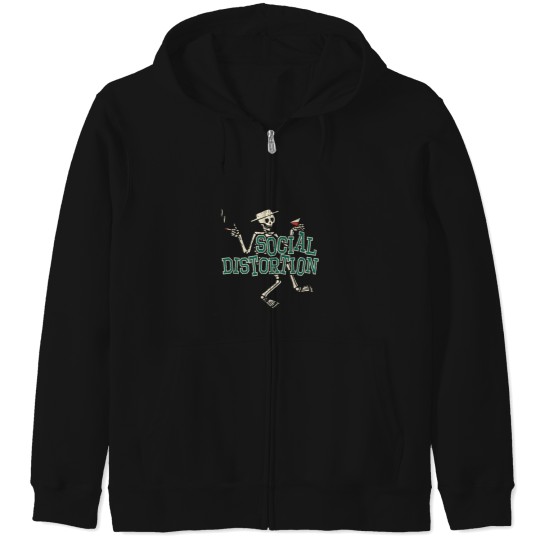 Discover WunoD Men_s Social Distortion Zip Hoodies
