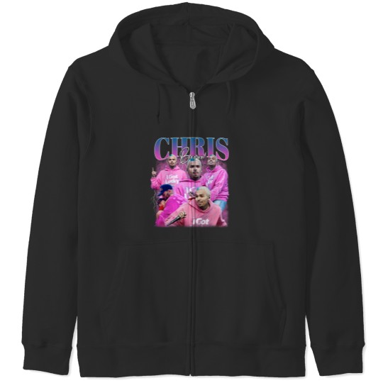 Discover Chris Brown Zip Hoodie
