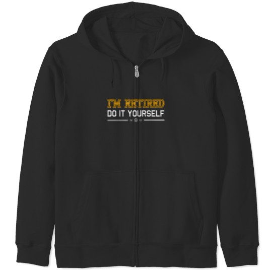 Discover Retirement DIY Zip Hoodie