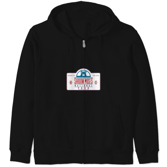 Discover Metal Gear Solid Shadow Moses National Park - MGS Home Of The Rexx Sign Zip Hoodies