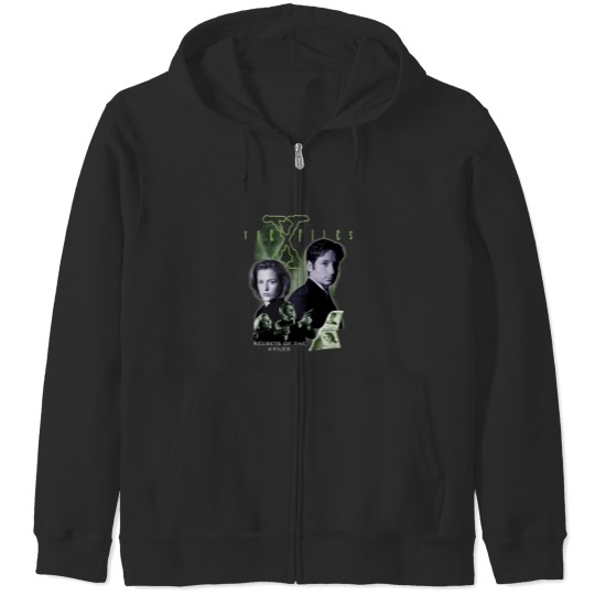 Discover Vintage Style The X Files Zip Hoodies, 90's Movie, Unisex Zip Hoodies