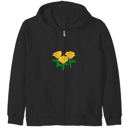 Discover ACNH Yellow Rose Active Zip Hoodies