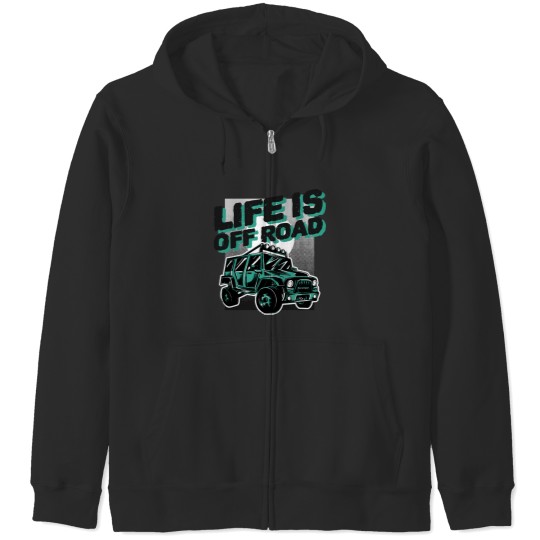 Discover Off Road off road 4x4 Zip Hoodies