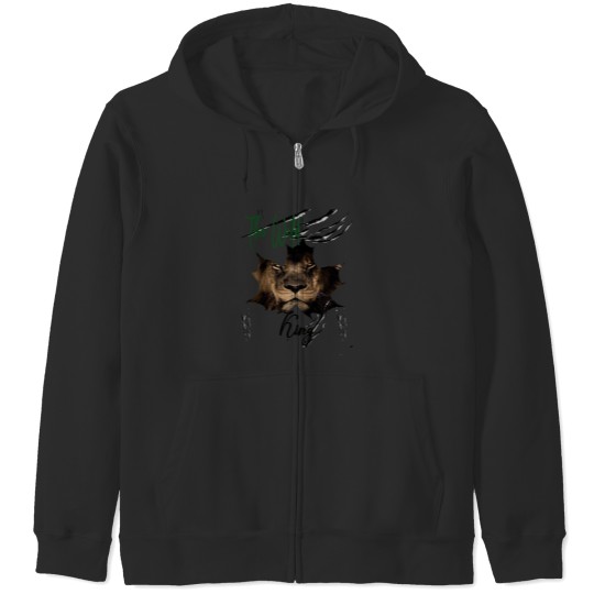 Discover Wonderful liondesign Zip Hoodies