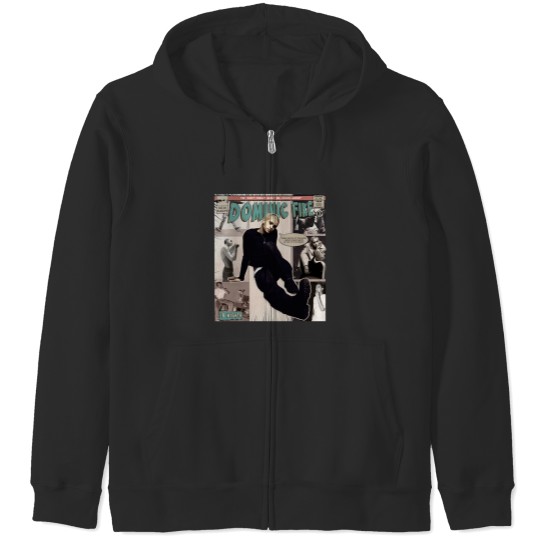 Discover Dominic Fike Comic Demos Album Zip Hoodies - Dominic Fike Zip Hoodies