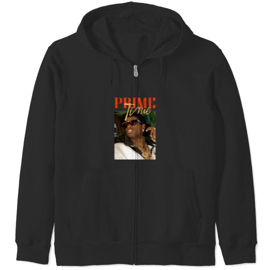 Discover Deion sport Sanders - Prime Time Zip Hoodies