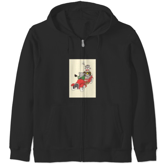 Discover Babar in a car Zip Hoodies