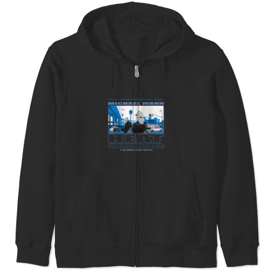 Discover Heat Movie Graphic Zip Hoodie - 90s Action Film Memorabilia