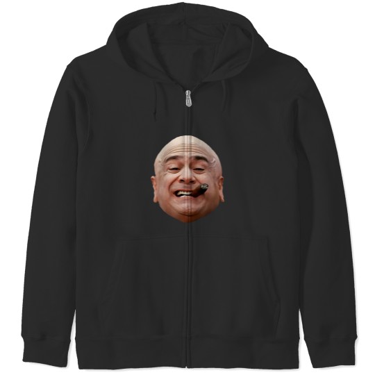 Discover Danny Devito as Mini Me Zip Hoodies