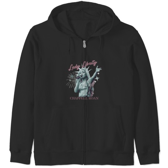 Discover Chappell Roan Zip Hoodies | Gov Ball Lady Liberty | Statue of Liberty Drag