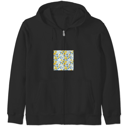 Discover Yellow cosmos flowers Classic Zip Hoodies