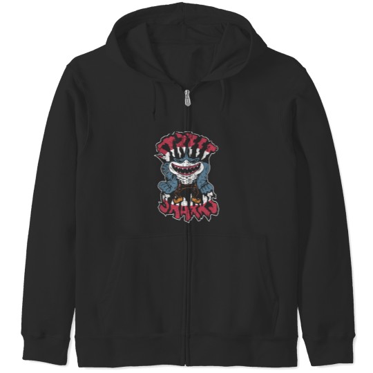 Discover Street Sharks 2 Zip Hoodies