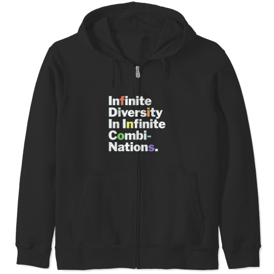 Discover Infinite Pride T-Shirt Zip Hoodies