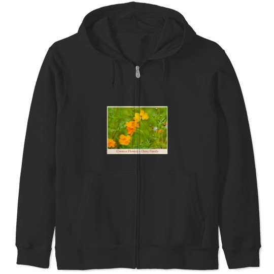 Discover Cosmos Flowers  Classic Zip Hoodies