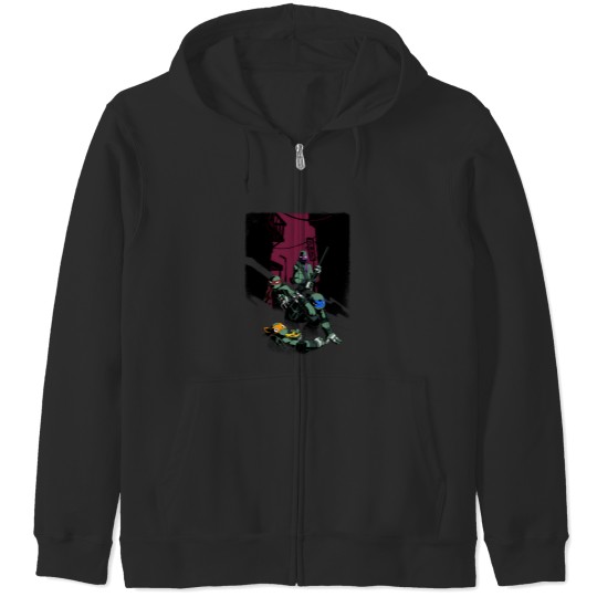 Discover 10 Years Since First Sighting Red Ver Zip Hoodies