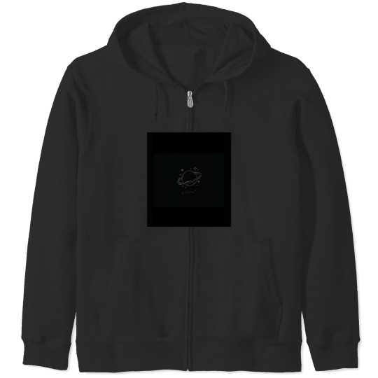 Discover Cosmic Planet Graphic Zip Hoodies