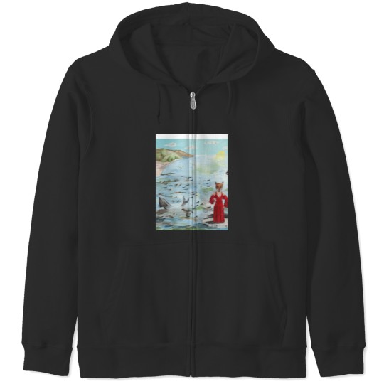 Discover Foxtrot Graphic Zip Hoodies