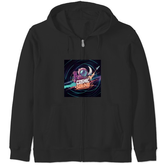 Discover Cosmic sounds Classic Zip Hoodies