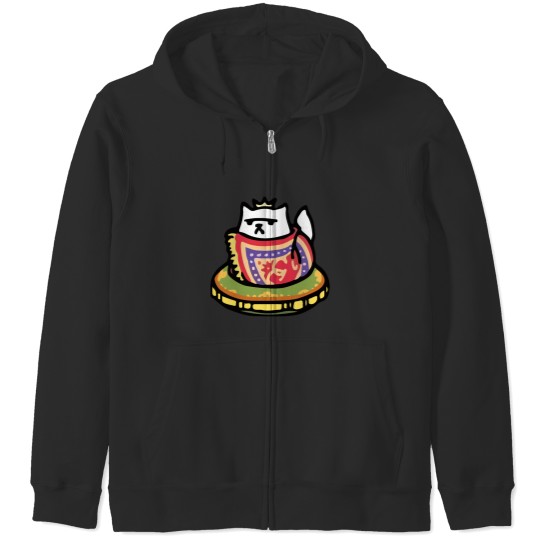 Discover Xerxies IX - Neko Atsume Classic Zip Hoodies