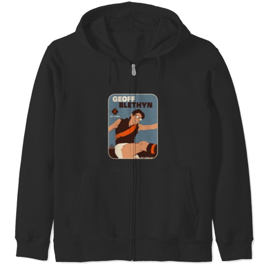 Discover Geoff Blethyn, Essendon Fitted Zip Hoodies