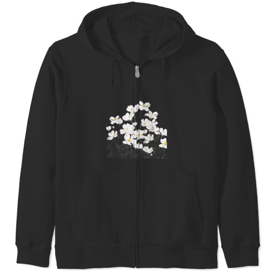 Discover hand painted cosmos filed in watercolor and ink  Classic Zip Hoodies