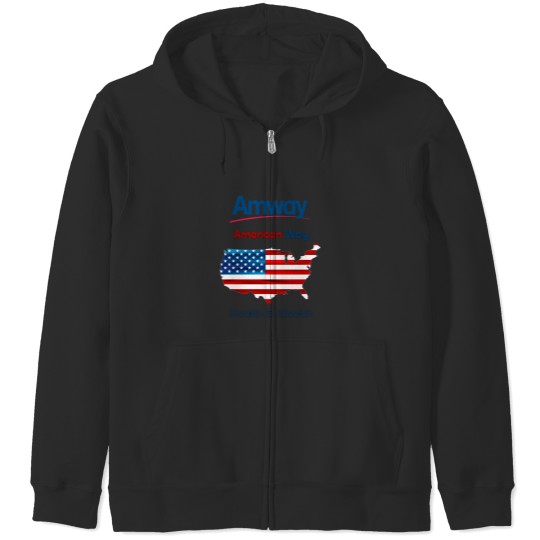 Discover Amway s USA Active Zip Hoodies