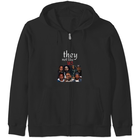 Discover Kendrick Lamar they not like us Zip Hoodies