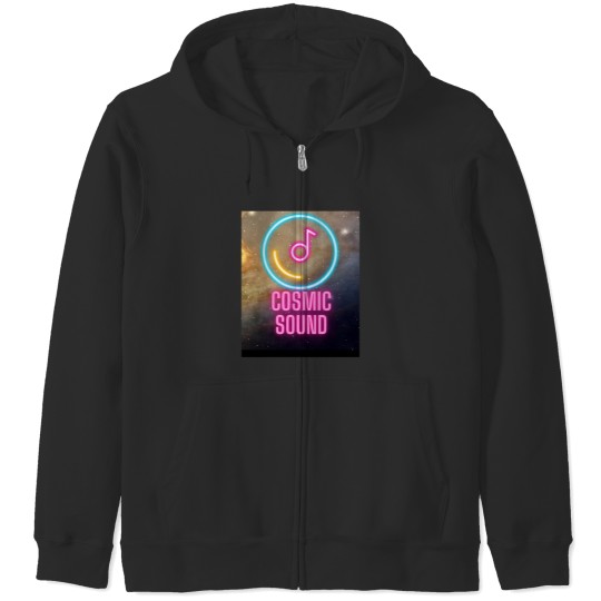 Discover Cosmic Sound Graphic  Essential Zip Hoodies