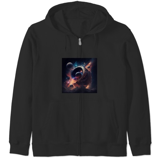 Discover cosmic sound Classic Zip Hoodies