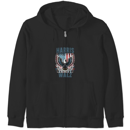 Discover Kamala Harris 2024 Zip Hoodies