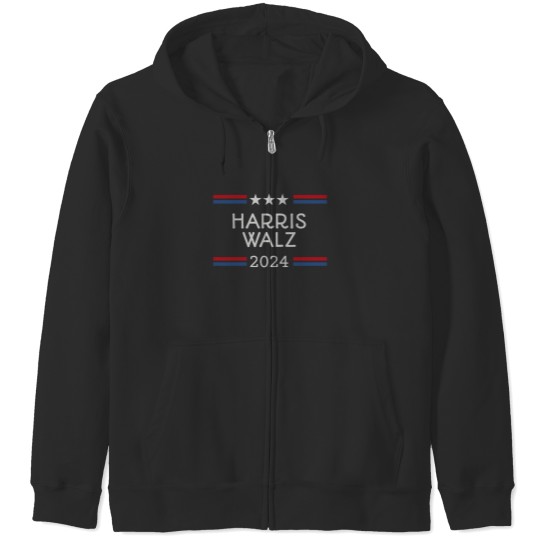 Discover Harris Walz 2024 Zip Hoodies, Kamala Harris, Tim Walz, Gift for Democrat