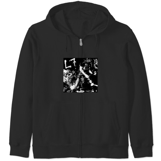 Discover L7 Limited Unisex Zip Hoodies | Suzi Gardner Donita Sparks